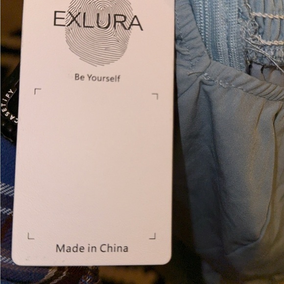 NWT EXLURA BABYDOLL DRESS SIZE LARGE - Picture 7 of 7